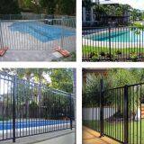 Black Vinyl Coated Steel Fence