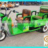 Newest Cargo Electric Tricycles With Brushless Motor , Rickshaw for Three People, Amthi thumbnail-5