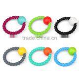 Wholesale Organic Baby Toys Sensory Baby Soothers Silver Baby Rattle thumbnail-3