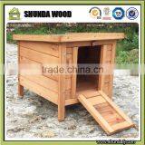 SDR013 Cheap Wooden Cottage House for Cats thumbnail-1