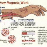 Diamond Leather Regain Mobility Magnetic Therapy Wrist Wrap thumbnail-2