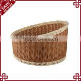 Handcraft Decoration Rattan Bakery Store or Supermarket Using Bread Display Stand