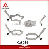 Stainless Steel Heart/Round/Star/Flower Shaped Fried Egg Ring/Food Mould thumbnail-1