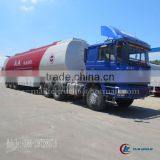 3 Axles Carbon Steel 60000L Oil Tank Semi Trailer