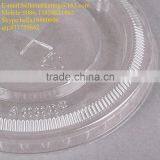 Clear PET Plastic Lid With Straw Slot for 12, 16, 21, 22, and 24 Oz. Cups thumbnail-6