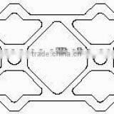 Modular Aluminum Profiles for Machine Guarding Partition Machine Fame Aluminum Extrusions Tubular Framing for Machine Guard