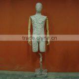 Fashion Suits Wooden Arms Fabric Male Mannequin Dress Form thumbnail-1
