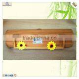 Unique Design Base Supported Cylindrical Round Wine Box thumbnail-4