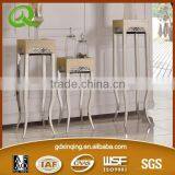 Y02 Modern Showcase Stainless Steel Bookshelf Glass Book Case thumbnail-6