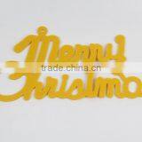 40cm Non-woven Fabrics Yellow English Letters Cards Merry Christmas Letters The Christmas Tree Decorations thumbnail-5