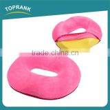 Custom color car office healthy comfort memory foam round chair seat cushion
