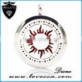 DIY Custom 316L Stainless Steel Aromatherapy Locket Pendant thumbnail-1