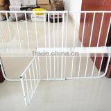 Hot Selling Expandable Metal Fence Pet Gate With Doors thumbnail-4