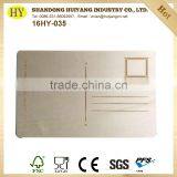 Unfinished Factory Cheap Custom Wooden Postcard thumbnail-2