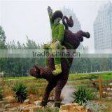 2017 Hot Sale Manufacturer Artificial Grass Animal Fake Topiary Animal thumbnail-2