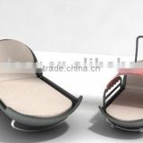 rattan chaise lounge for Personality design