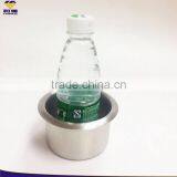 Single Stainless Steel Drop-In Cup Holder, Small Cup Holder thumbnail-6