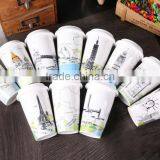 Custom Ceramic Coffee Mug With Silicone Lid thumbnail-1