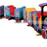 (HD-10301 )Cartoon Baby Face 8 Seats Fiberglass Train With Tracks Train Ride, Kids Amusement Ride Electric Toy Train Sets thumbnail-5