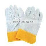 White Leather Safety Glove thumbnail-1