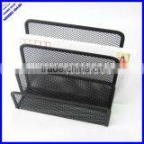 3 Divided Office Desktop Metal Mesh Letter Holder thumbnail-1