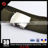Military Classical Canvas Pants' pp Belt for Officer Cotton or Nylong Polyester Ribbon Metal Buckle Canvas Belt thumbnail-4