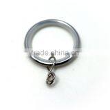 Low Noise Metal Curtain Rod Ring With Loose Eyelet Chrome Plated ID35mm/OD42mm thumbnail-2