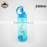 2018 New Plastic Large Capacity Space Cup Water Bottle With Handle thumbnail-1