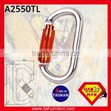25KN Mountain Climbing Super O Type Aluminum Carabiner For Rescue thumbnail-3