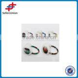 Imitation Rabbit FUR Hair Earmuff Printed With Grid