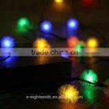 2016 New Hot Sale 4.8m 20Led Chuzzle Solar Fairy String Lights for Outdoor Gardens Christmas Party thumbnail-2