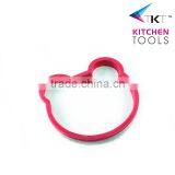 Bear Shaped Silicone Egg Ring Egg Baking Mold Egg Slicer thumbnail-2