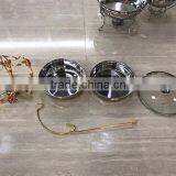 New Design Red Flower 8Liter Stainless Steel Cheap Chafing Dish for Butter thumbnail-5