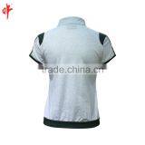 China Factory 100% Cotton Pedestrianism Outdoor Sports t Shirts/climbing Shirts for Ladies thumbnail-4
