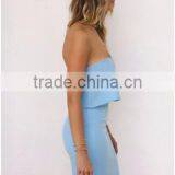 2016 New Sexi Crop Top and Full Length Panty Set thumbnail-4