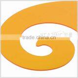 Kearing Biggest Pattern French Curves Non Toxic Plastic Ruler For Painting 30cm #1330 thumbnail-5