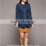 New Arrival Western Designer Goose Down Long Coat OEM Service thumbnail-4