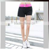 2 Layers 3 Digital Sublimation Printing Women Fitness Running Shorts For Female thumbnail-3