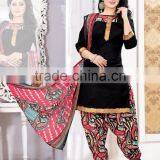 Printed Patiala Readymade Suits thumbnail-1