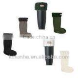 New Style Windproof Warm Knit & Winter Polar Fleece Rain Boots Factory thumbnail-5
