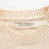 Baby Kids Wool Cashmere Sweater V Neck Sleeveless Pullover Knitwear thumbnail-3
