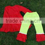 Wholesale Girls Christmas Clothes Sets Kids Boutique Remake Clothing thumbnail-1