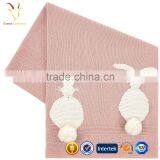 Cute Rabbit Design Soft Baby Fleece Blanket,Baby Blankets Wholesale thumbnail-1