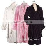 Factory Wholesale Custom Logo Cotton Terry Hotel Bathrobe thumbnail-5