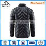 Shiny Foldable Ultra Light Goose Down Jacket For Winters thumbnail-4