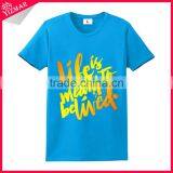 Muscle Fit Oversize Screen Printing 95 Cotton /5 Elastane T-shirt thumbnail-1