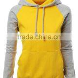Plain Womens Pullover Hoodie/Ladies Fleece Sweatshirt Hoody/Woman Coat and Jacket thumbnail-1
