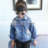 S17635A Fashion Children Outwear Coat Kids Denim Jacket thumbnail-1