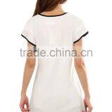 Women's Bear Cartoon Sleepwear Short Sleeve Multicolor thumbnail-3