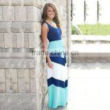 2017 Summer Matching Mother Daughter Dresses Clothes Long Maxi Dress Family Look Mommy and me Clothes Mom and Daughter Dress thumbnail-1